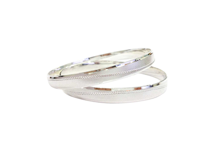 Gold Plated | Laser Bangles